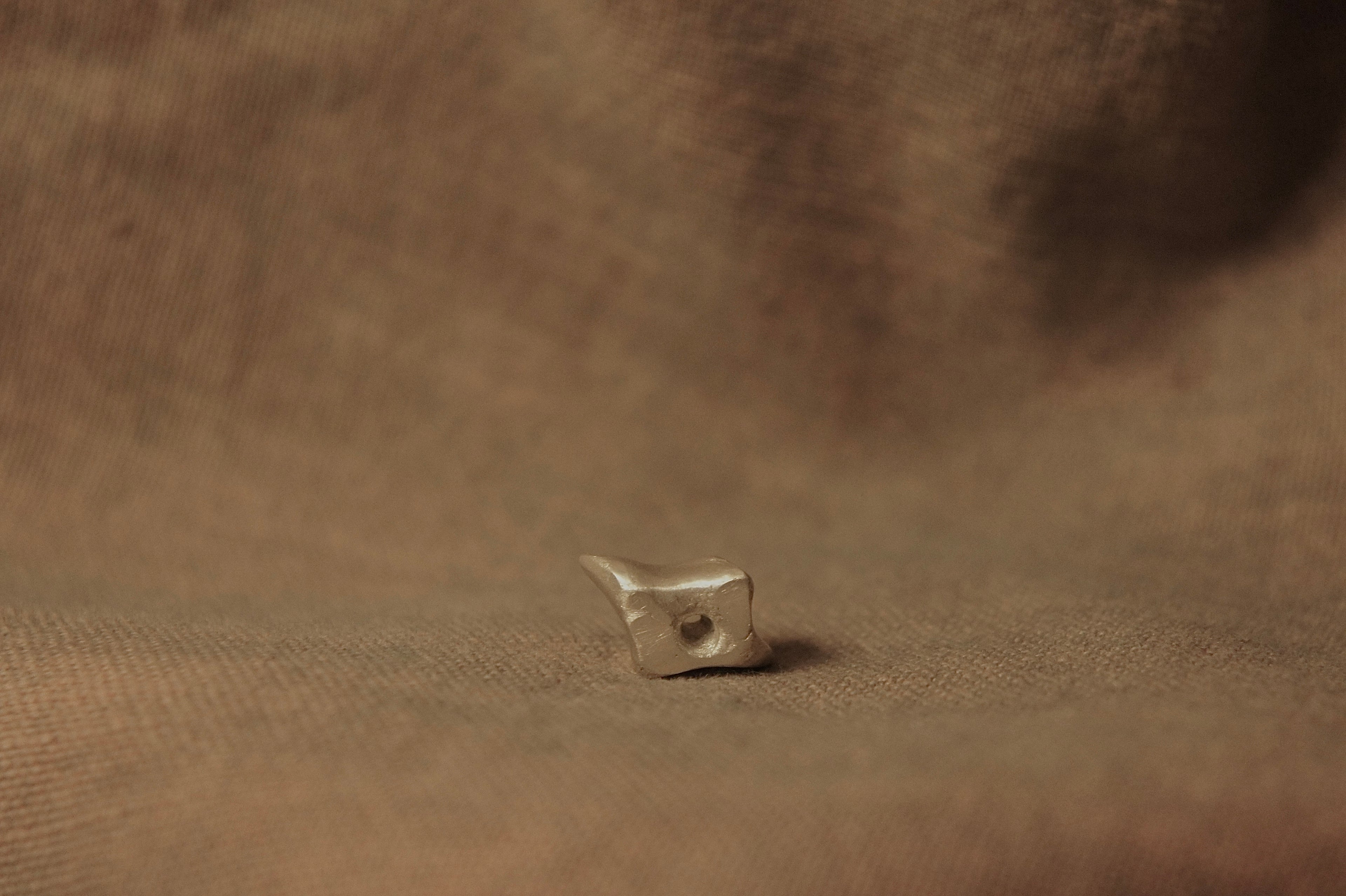 Hagstone brooch pendant