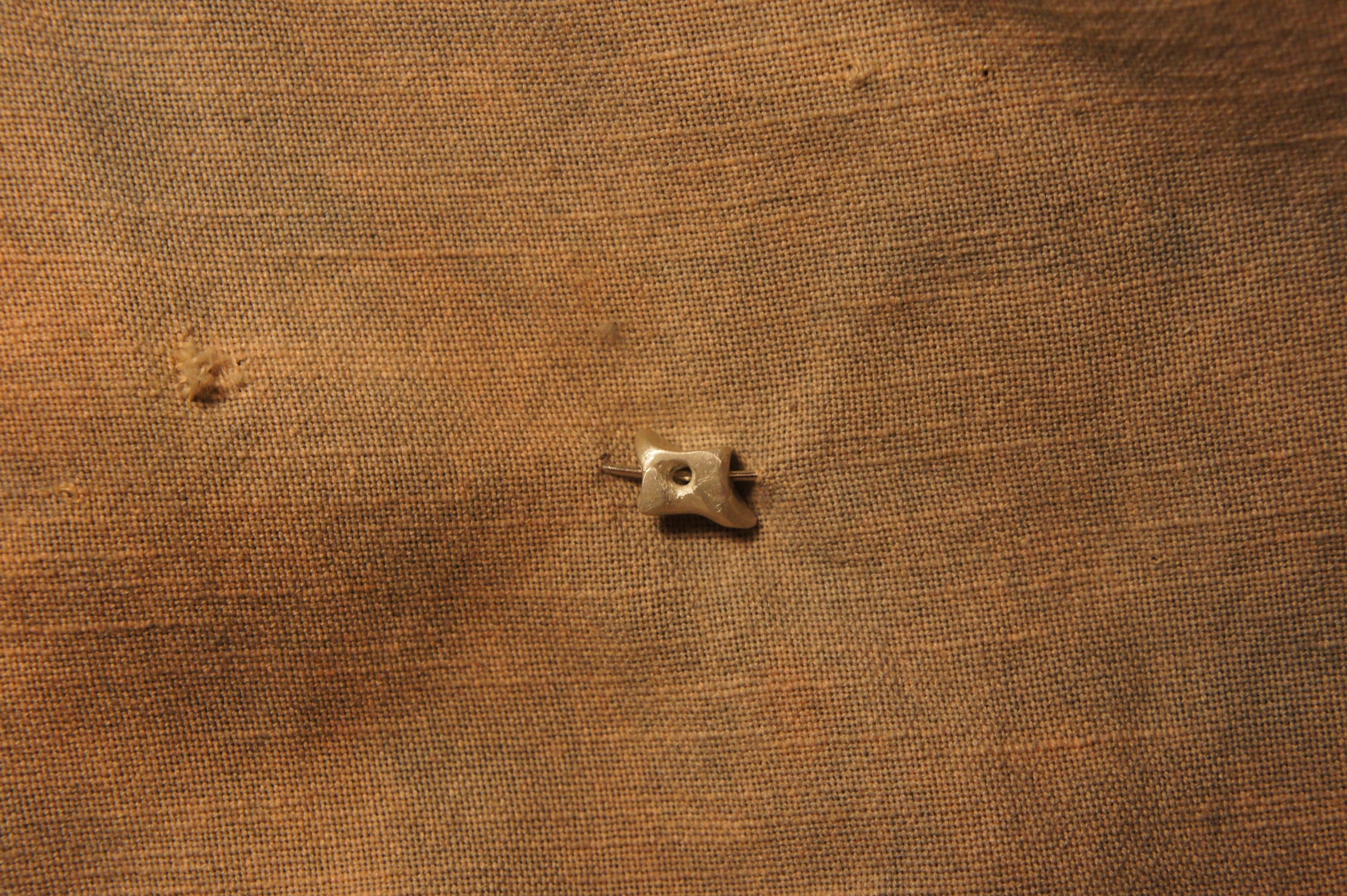 Hagstone brooch pendant