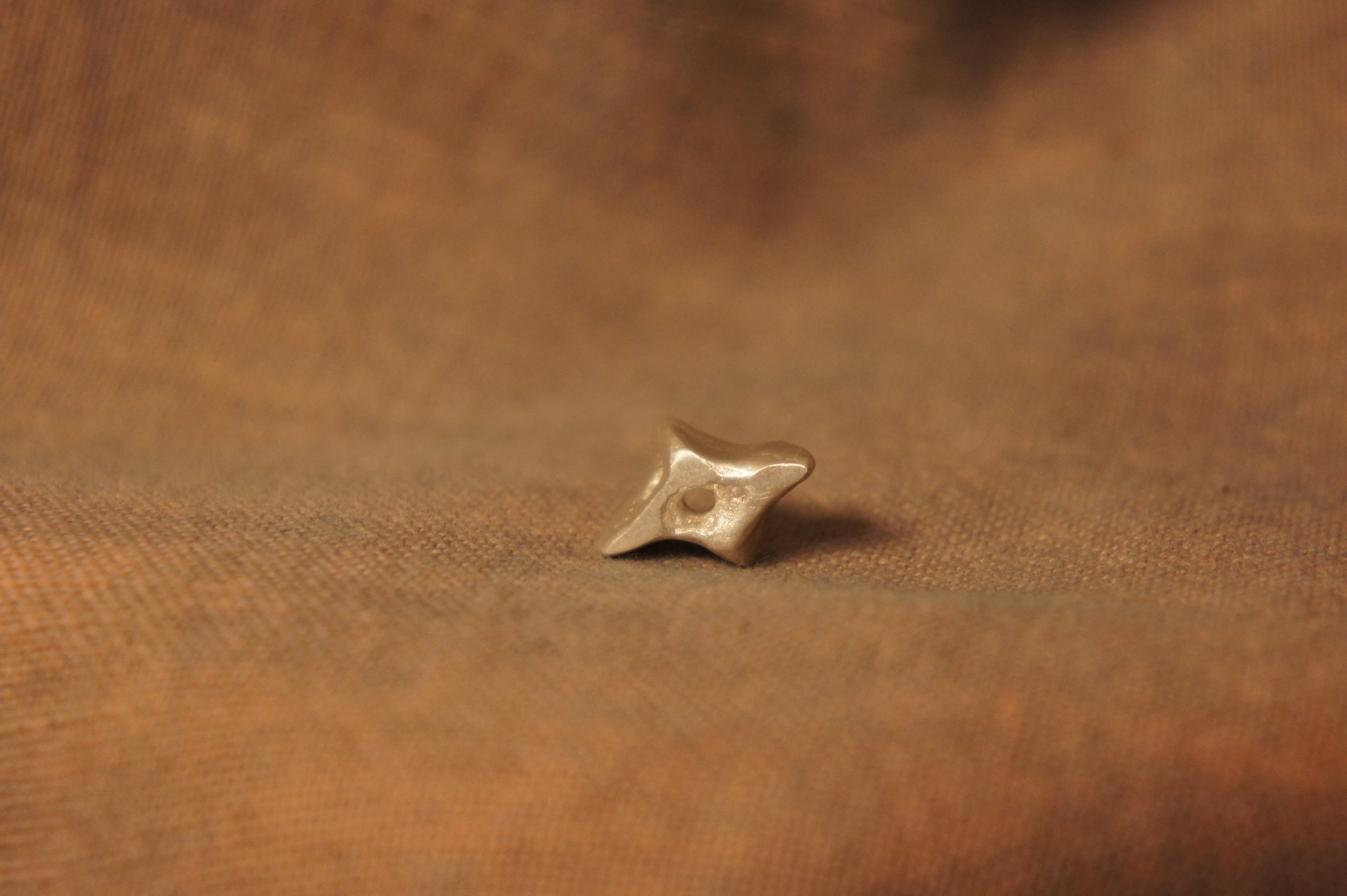 Hagstone brooch pendant