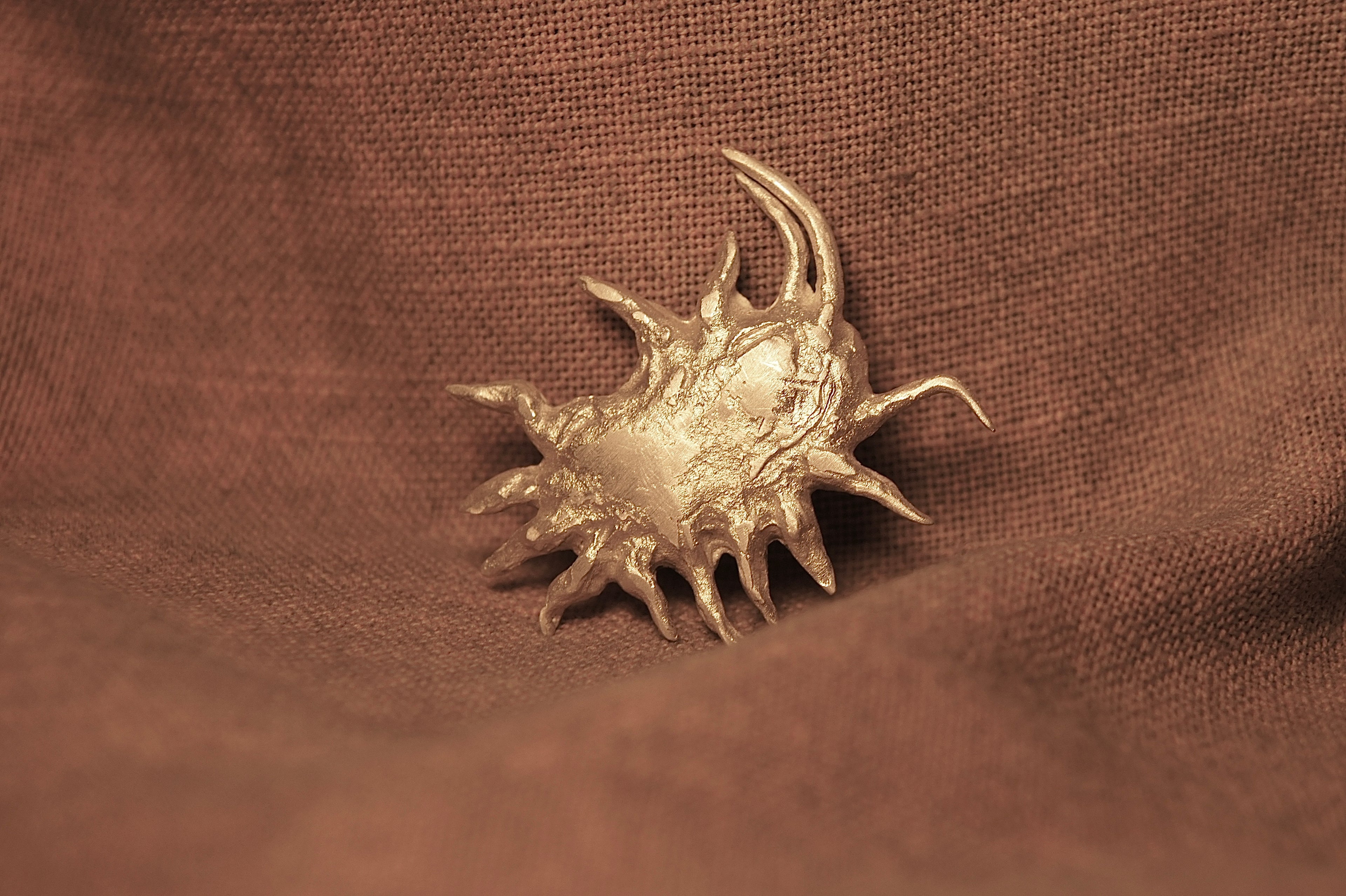 Mealy bug brooch